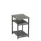 Household Essentials Jamestown 2-Shelf End Table